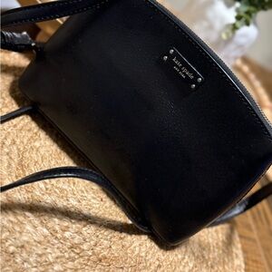 Kate Spade Black Crossbody Bag with Minimalist Design